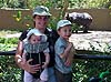 At LA Zoo with my family