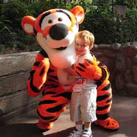with Tigger